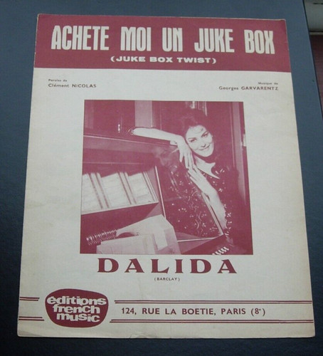 Sheet music achete - achete, moi