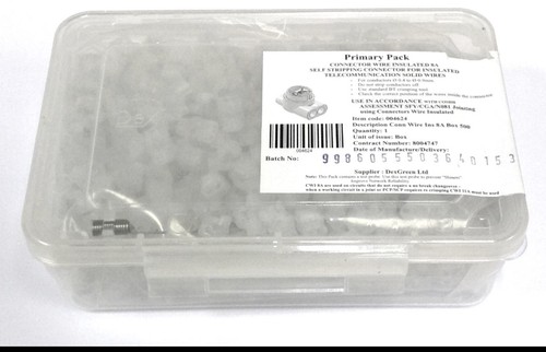 Box 500 clear - wire, bt