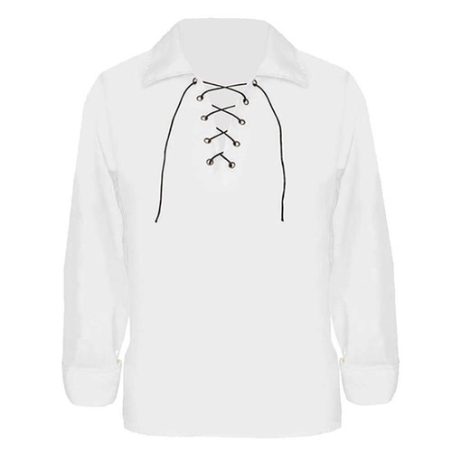 Childs white lace shirt - lace,