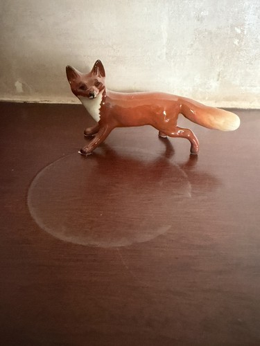 Vintage beswick standing fox - beswick,