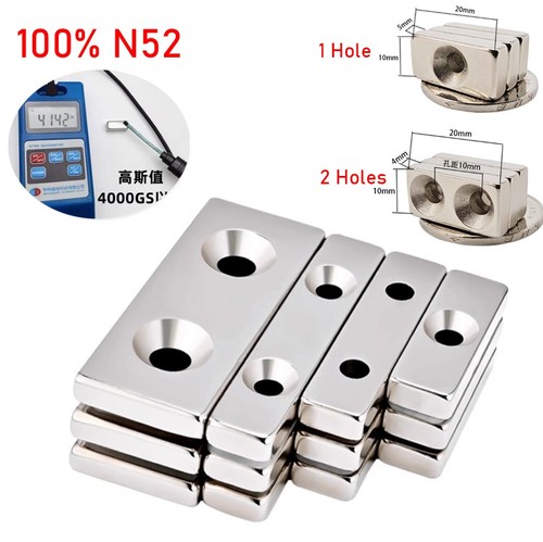 N52 magnets countersunk hole - countersunk,