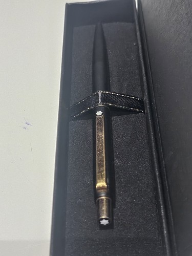 Montblanc navy steel ballpoint - montblanc,