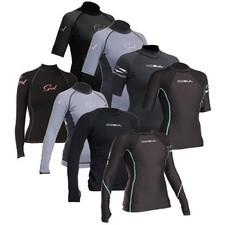 Gul Ladies Evotherm Thermal Wetsuit Rash Vest Base Layer UV+ Guard Swim SUP 