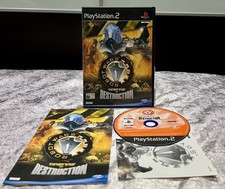 Robot Wars Arenas of Destruction PlayStation 2 Game & Manual PS2 PAL 