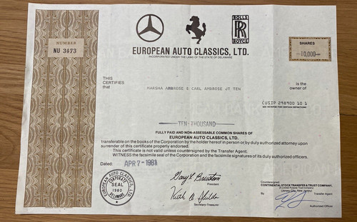 European auto classics ltd - auto,