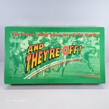 And They're Off Horse Racing Board Game Really Useful Game Company 1993 Complete