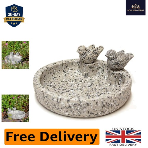 Durable concrete bird bath - durable,
