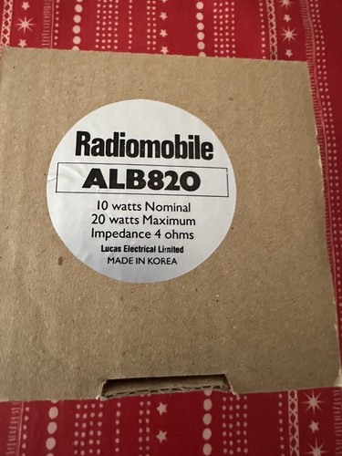 Lucas alb 820 radiomobile - 820,