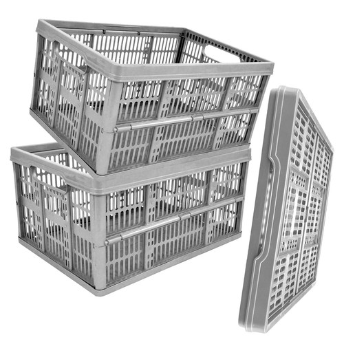 Plastic folding storage - storage, crate