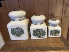 Set of 3 Taunton Vale Pottery