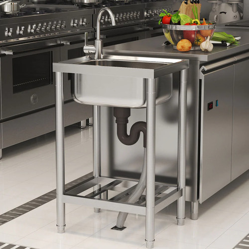 Single bowl catering - single, sink