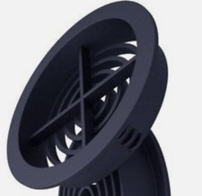 70mm soft vent soffit circular 10-100 pk anthracite grey roof ventilation air 