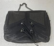 Zara Branded Black Faux