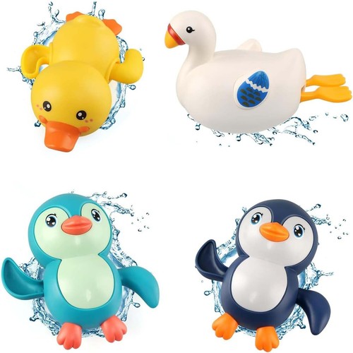Kids bath toys 4pc - bath, bathroom