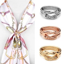 1Pcs Scarf Ring Clip T-shirt