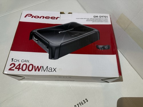 Pioneer d9701 car audio - gm-d9701,