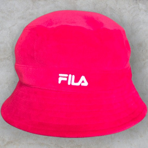Fila red bucket hat terry - bucket,