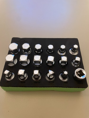 18pc master drain plug - master,