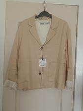 ZARA NWT  Timeless 100% Linen