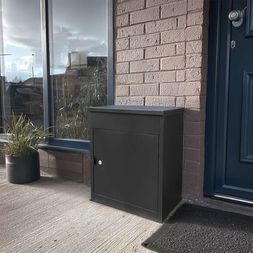Lockable metal parcel delivery - lockable,