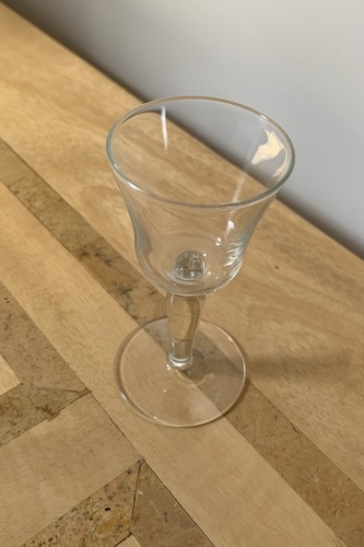 Delicate vintage sherry glass - sherry,