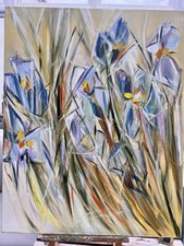 Abstract Oil Painting on