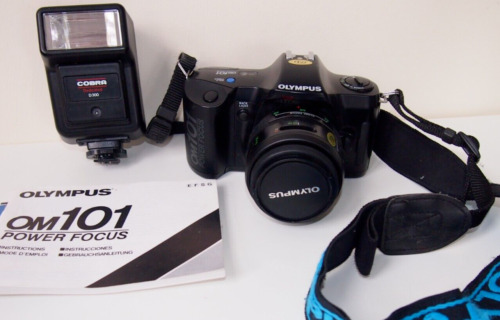 Olympus om101 film camera 35mm - olympus,