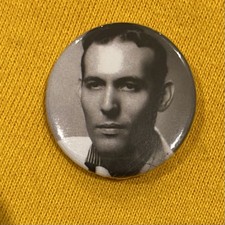 Carl Perkins 25mm Pin Badge Rockabilly Rock N’ Roll Blue Suede Shoes Matchbox