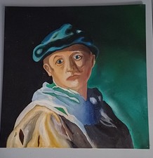 Original oil painting Blond