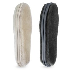 Sheepskin Insoles Soft Cosy Fluffy Wool Replacment Insole for UGG Wellies Boots