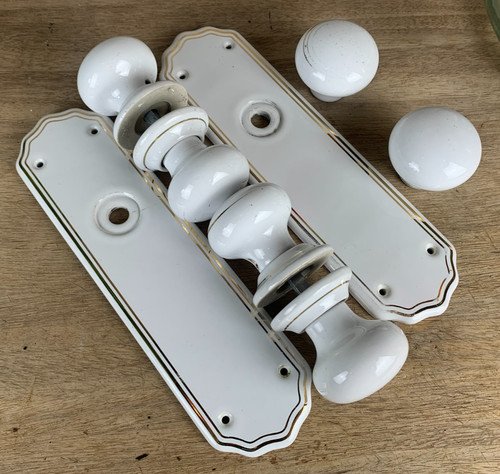 Vintage antique white ceramic - antique,