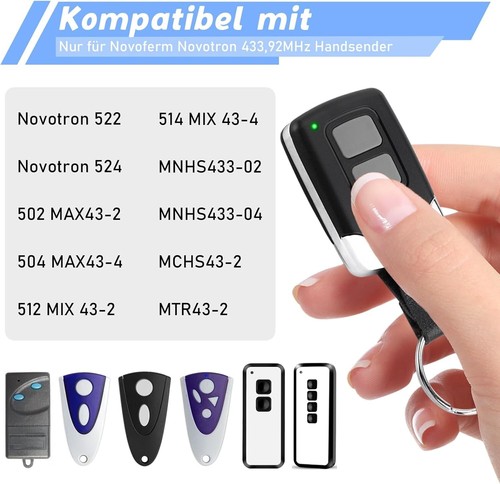 1pc remotes for novoferm - remotes,