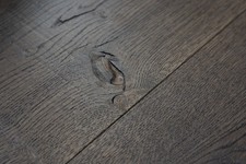  £44.99 - Engineered Oak Wood Flooring Smoked Dark Brown - 15x4x235 - SAMPLE