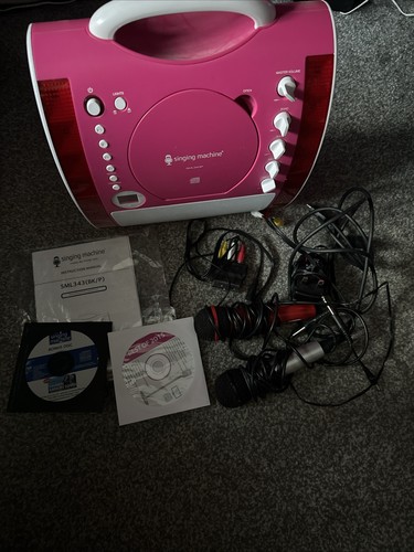 The singing machine sml343p - machine,