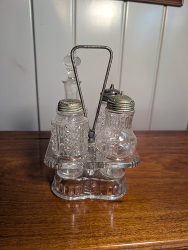 Victorian cut glass crystal - cut,