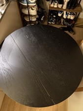 Carson Black Oak Round Drop