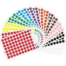 ANY SIZE Coloured Dot Stickers