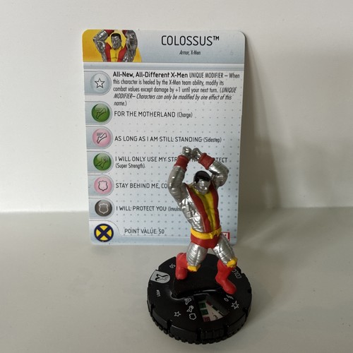 Marvel heroclix colossus 001 - colossus,