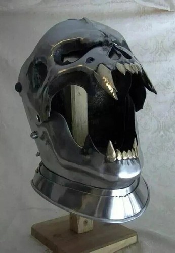 Medieval demon skull - medieval,