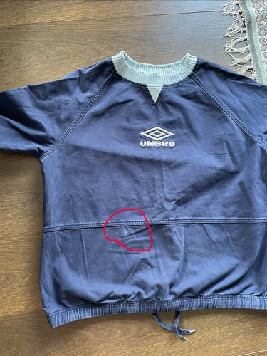 Umbro navy blue - drill, top