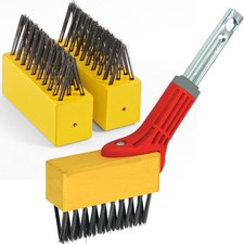 WOLF GARTEN TOOL PATIO GROOVE BRUSH MOSS WEED REMOVER & SPARE HEADS FBM WEEDING