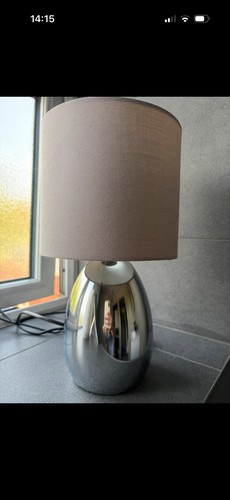 Table lamp base and - table,