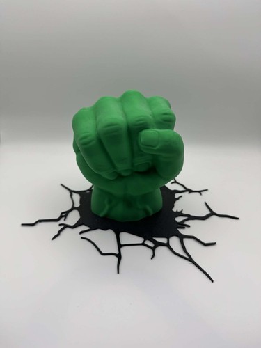 Printed hulk fist - printed,