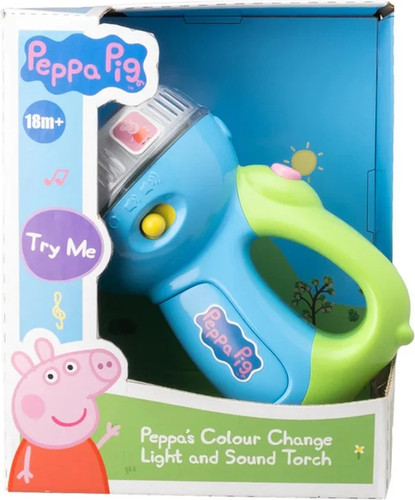 New peppa pig light and - new, sound