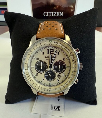 Citizen eco drive beige men - eco-drive, men's