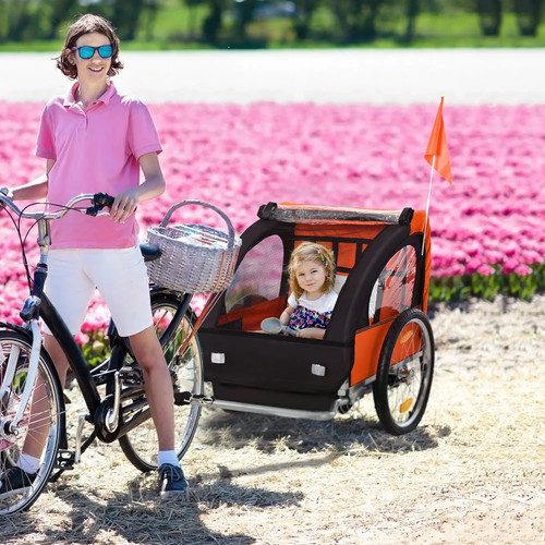 Kid bike trailer - kid,