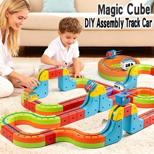 Cube electric train set - train,