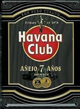 Havana Club miniature metal