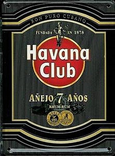 Havana club miniature metal - club,