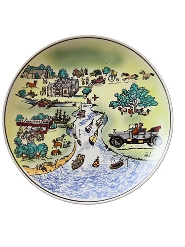 Poole pottery plate thelwell - pottery,